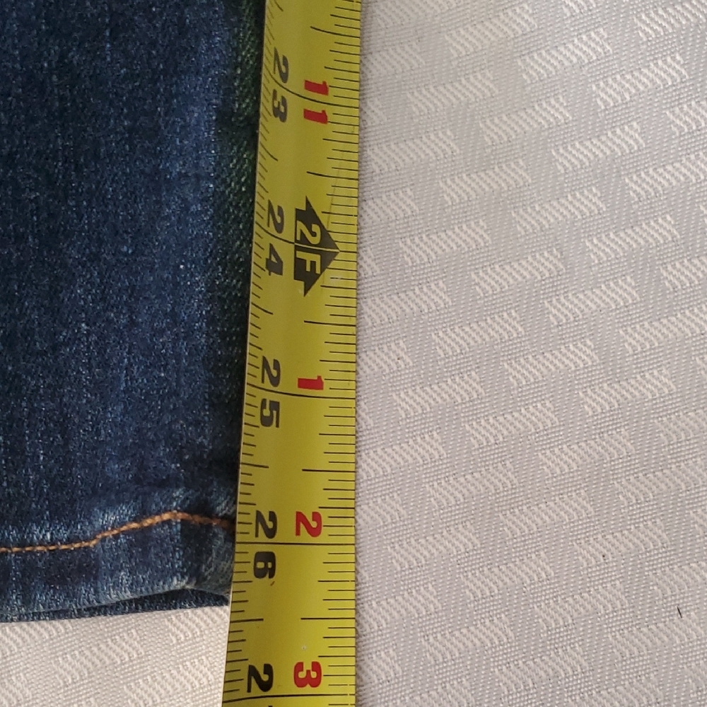 Madewell Slim  Classic Blue Straight Leg Jeans Size 26 - Picture 6 of 14